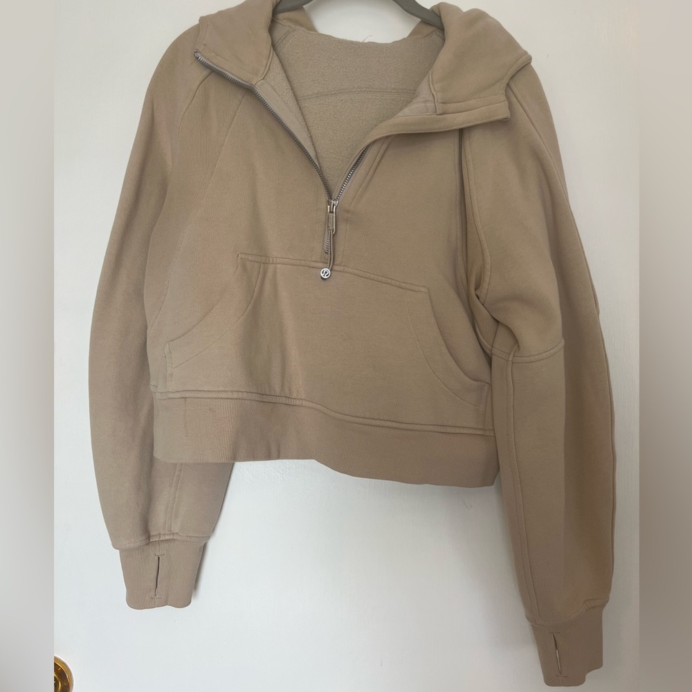 Half zip Lululemon Scuba!!! Size XS/S